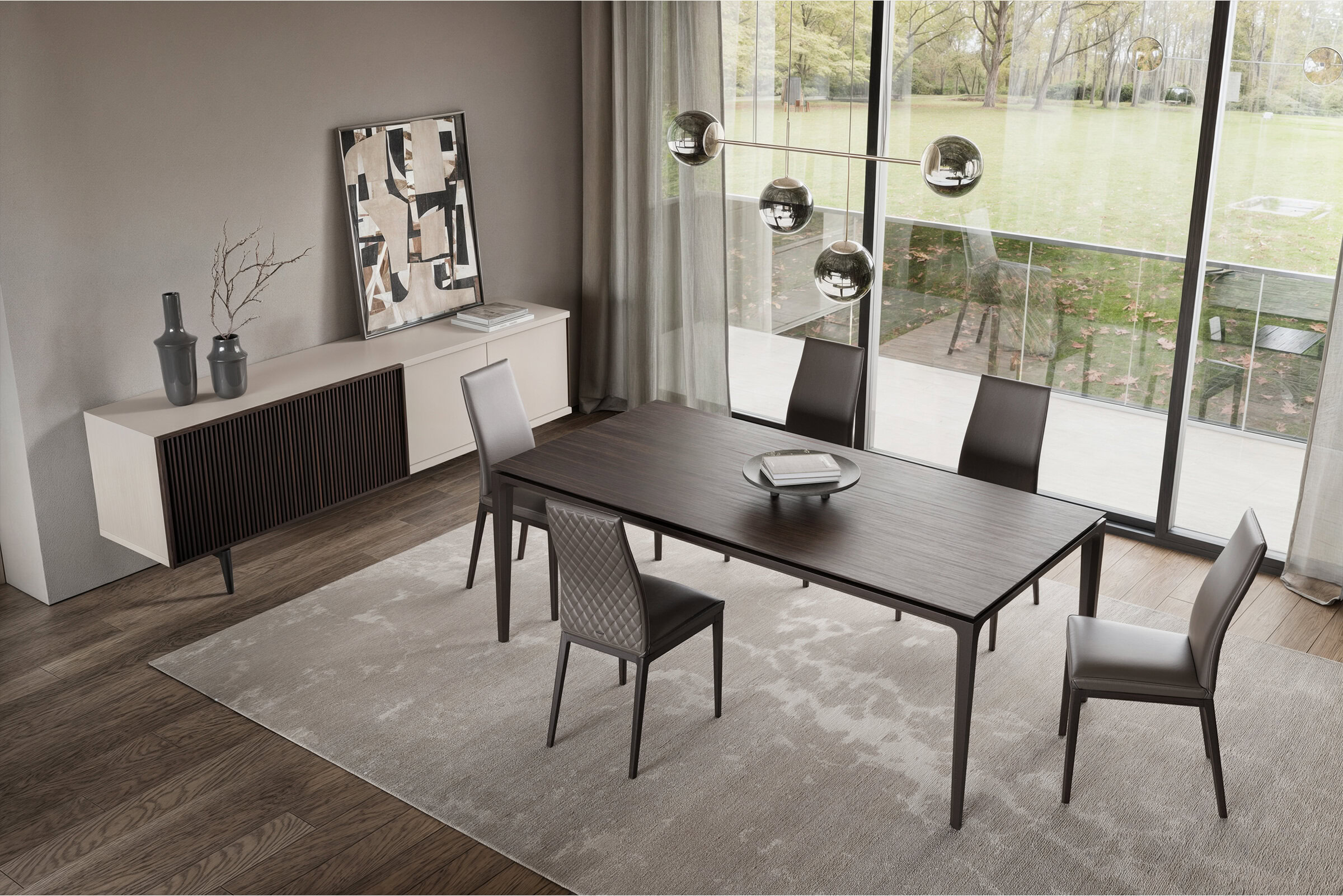 Buffet Nora dans un intérieur lumineux