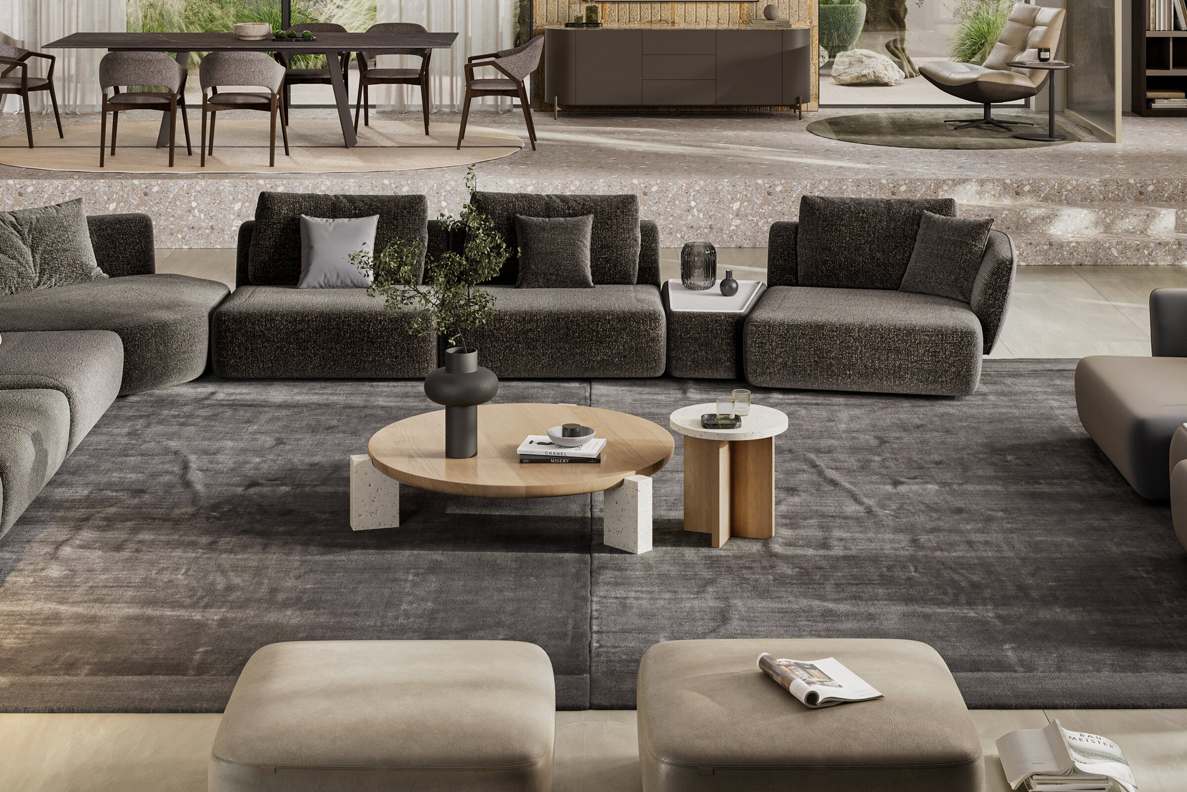 Détail du design de la collection Nota