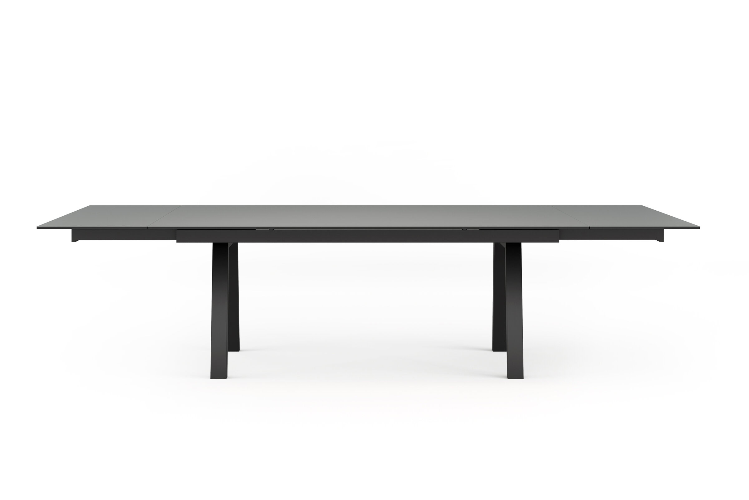 Table Pietra sur fond blanc, vue de trois-quarts