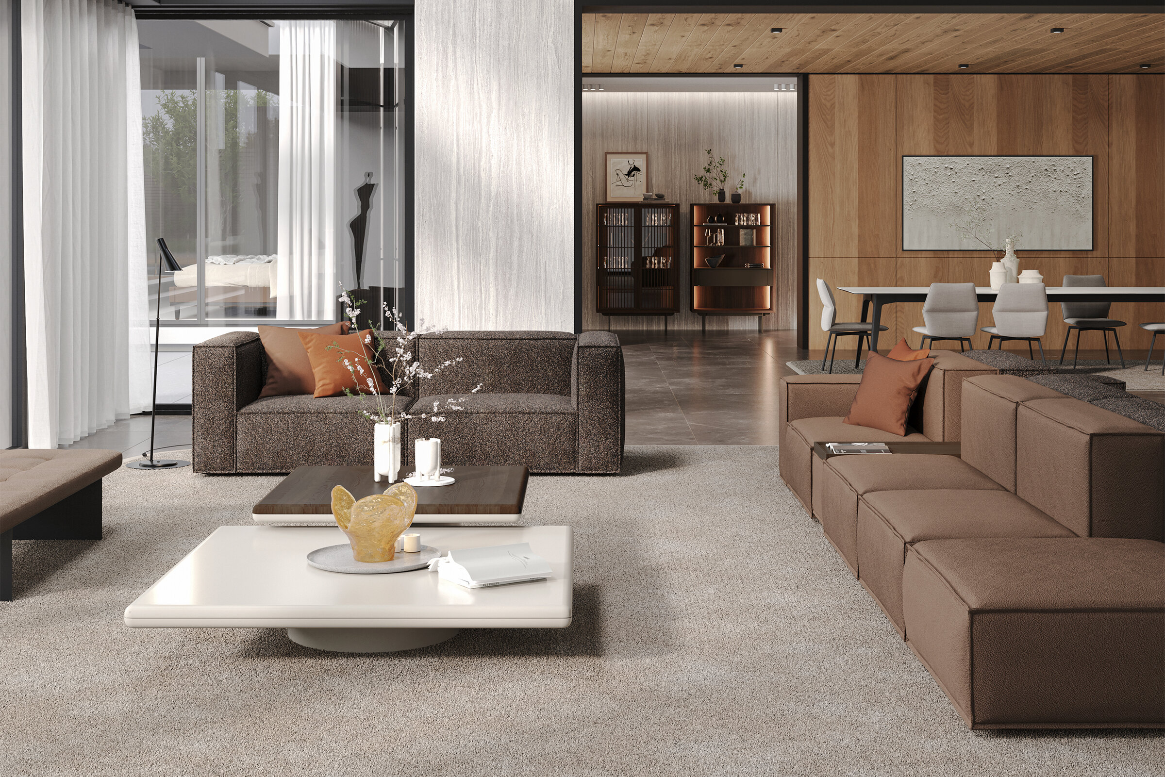 Canapé Plus Poufy, invitation à la détente