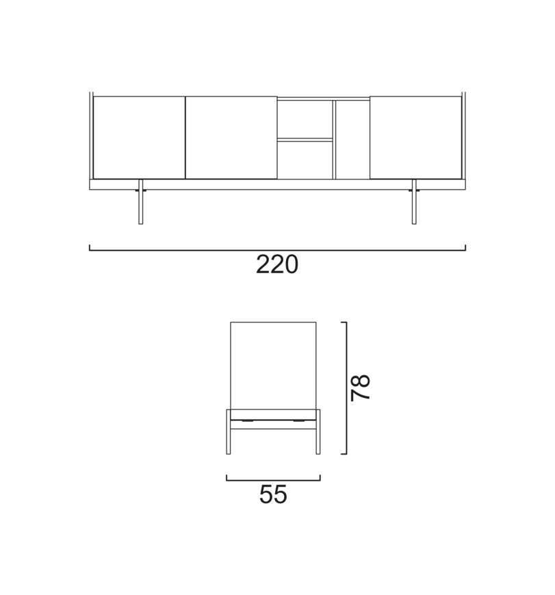Schéma Buffet Barcelona