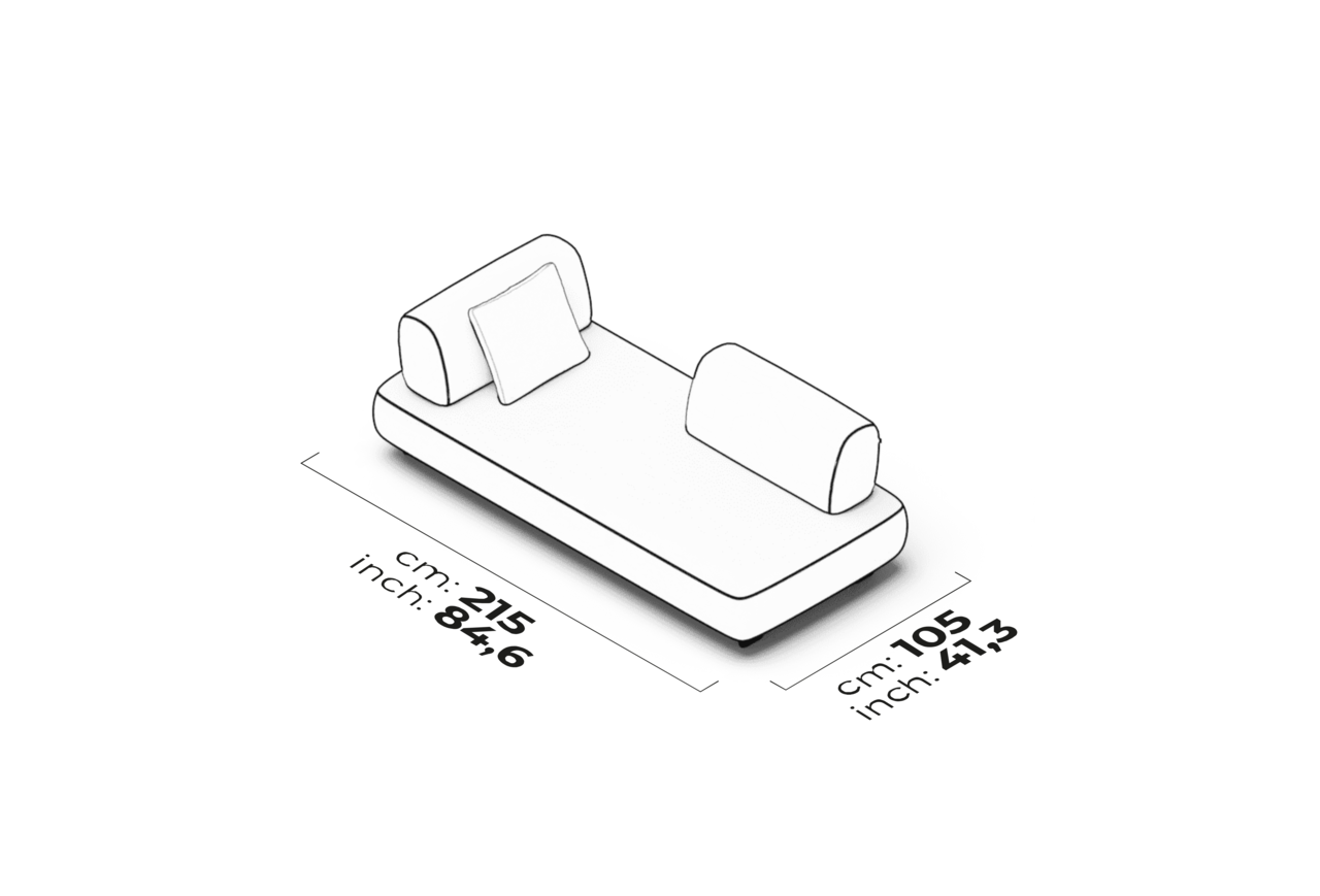 Schéma Module de relaxation à 2 dossiers (droit)