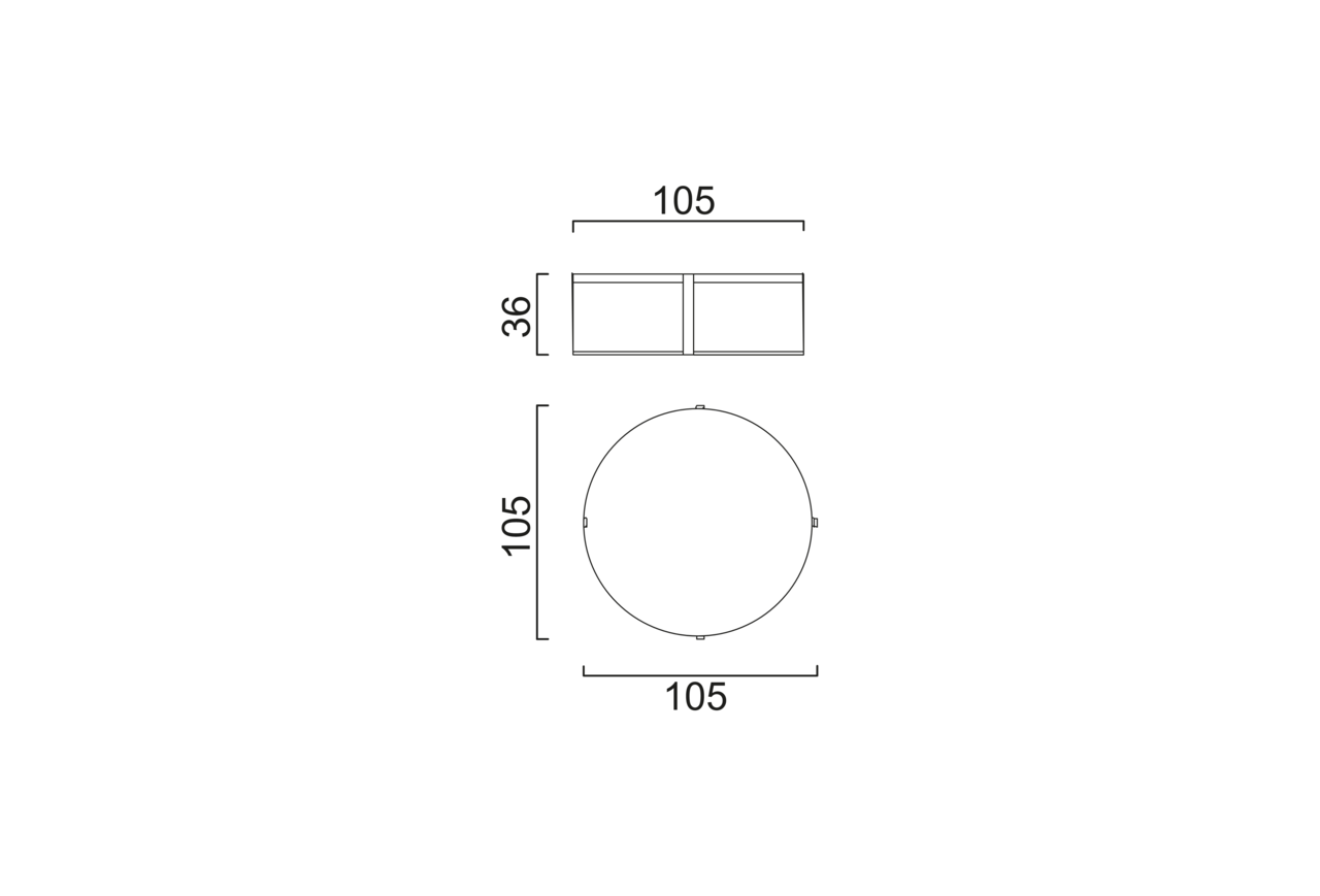 Schéma Grande table basse