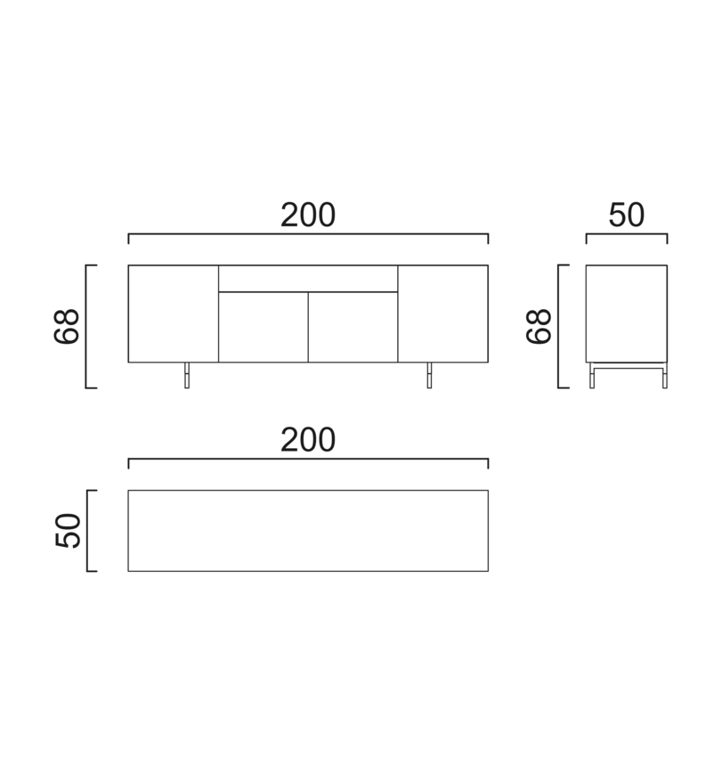 Schéma Buffet Charm