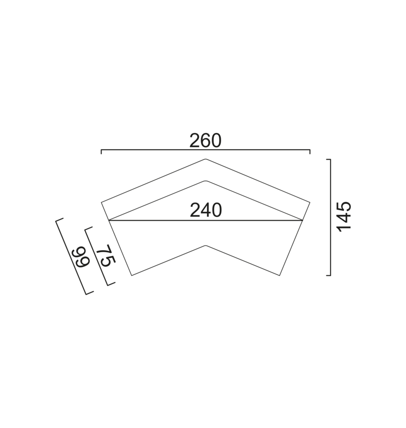 Schéma Module à double angle