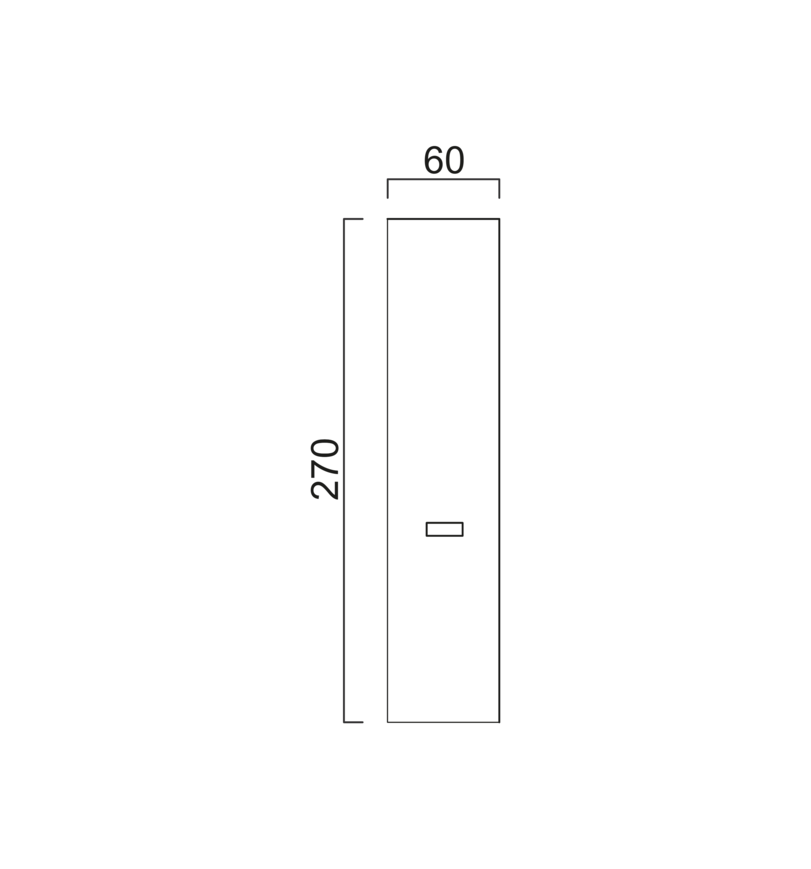 Schéma Panneau TV plat (270 cm)