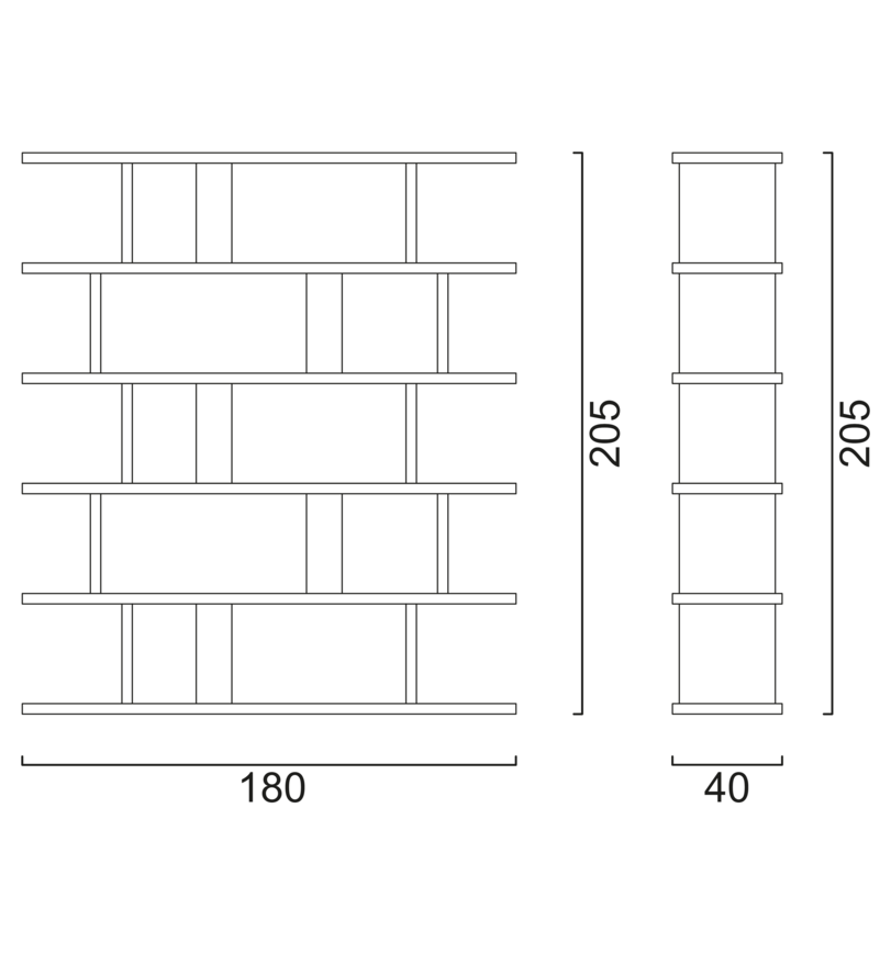 Schéma Étagère Hector
