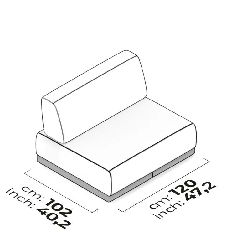 Schéma Module Inter 120 cm