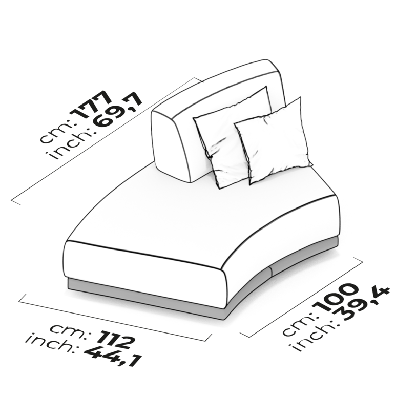 Schéma Module de dossier simple (Droite)
