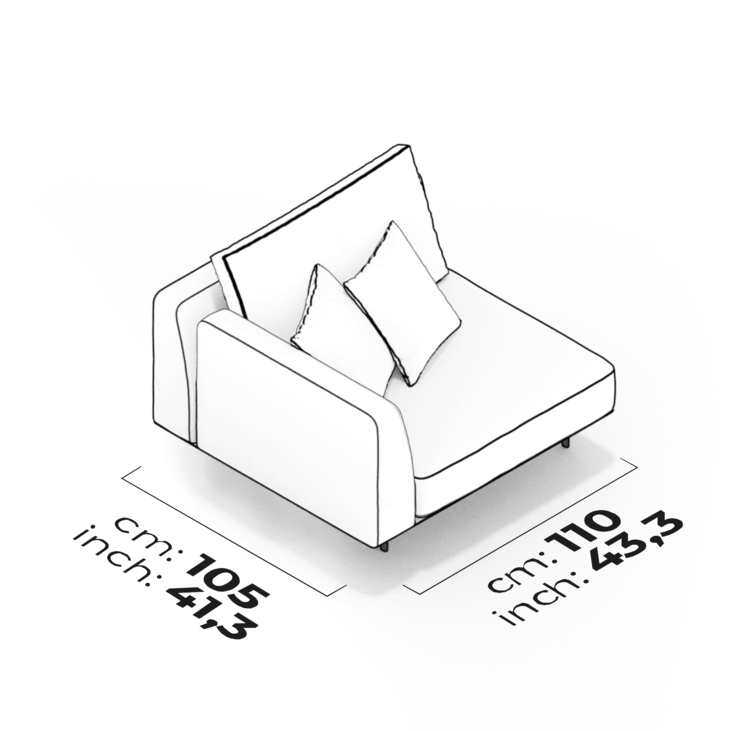 Schéma Module de bras haut (gauche)