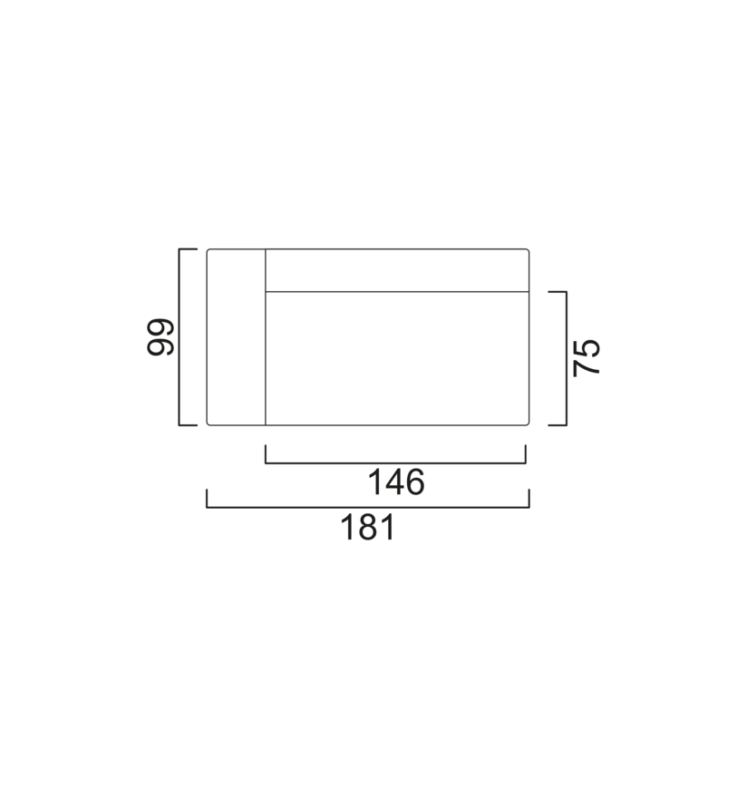 Schéma Module bras bas (gauche 150)