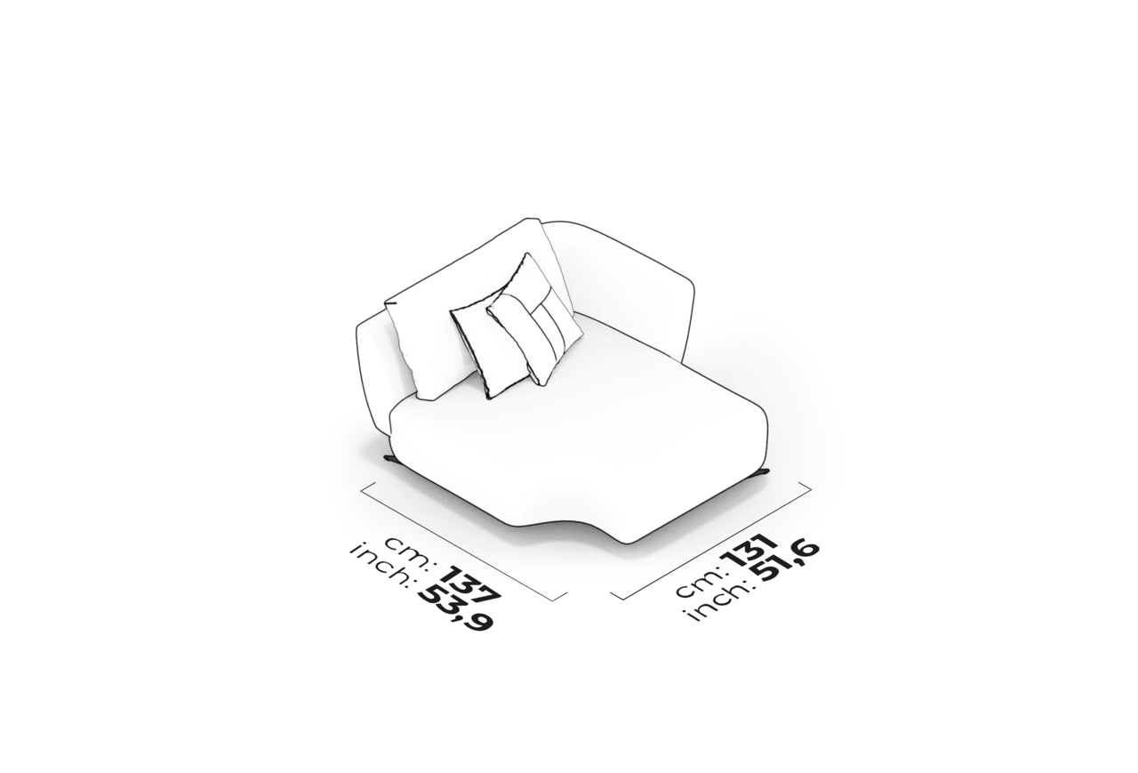 Schéma Module d'angle (grand) (droit)