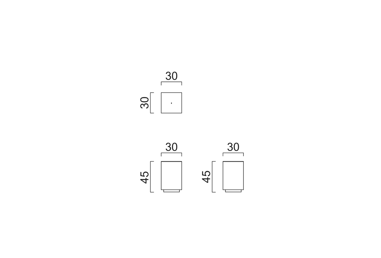 Schéma Table d'appoint