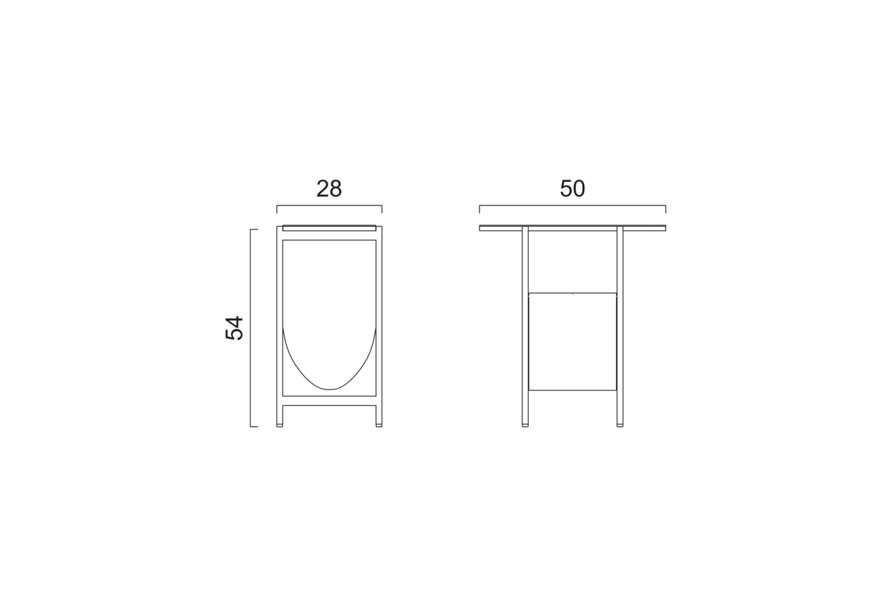 Schéma Porte-revues