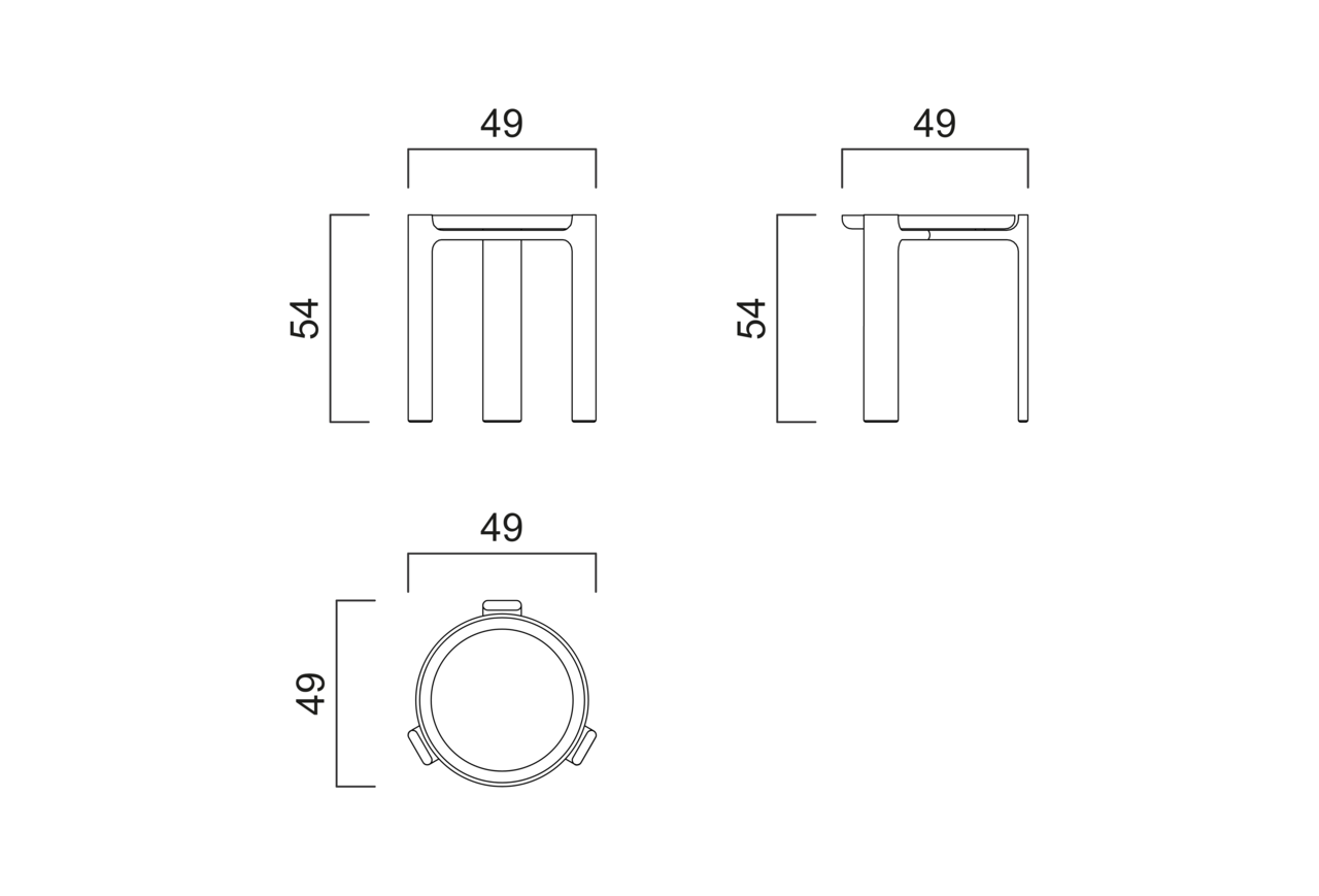 Schéma Table d'appoint