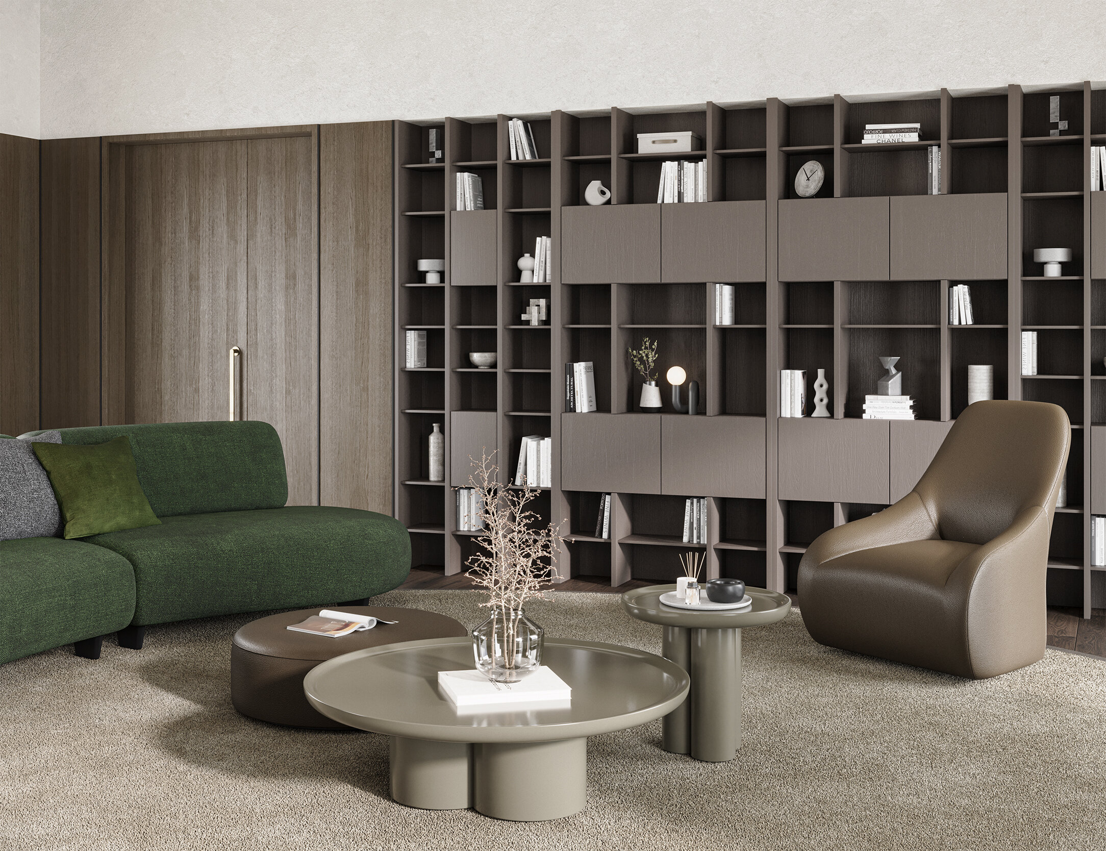 L'étagère Siena comme pièce maîtresse