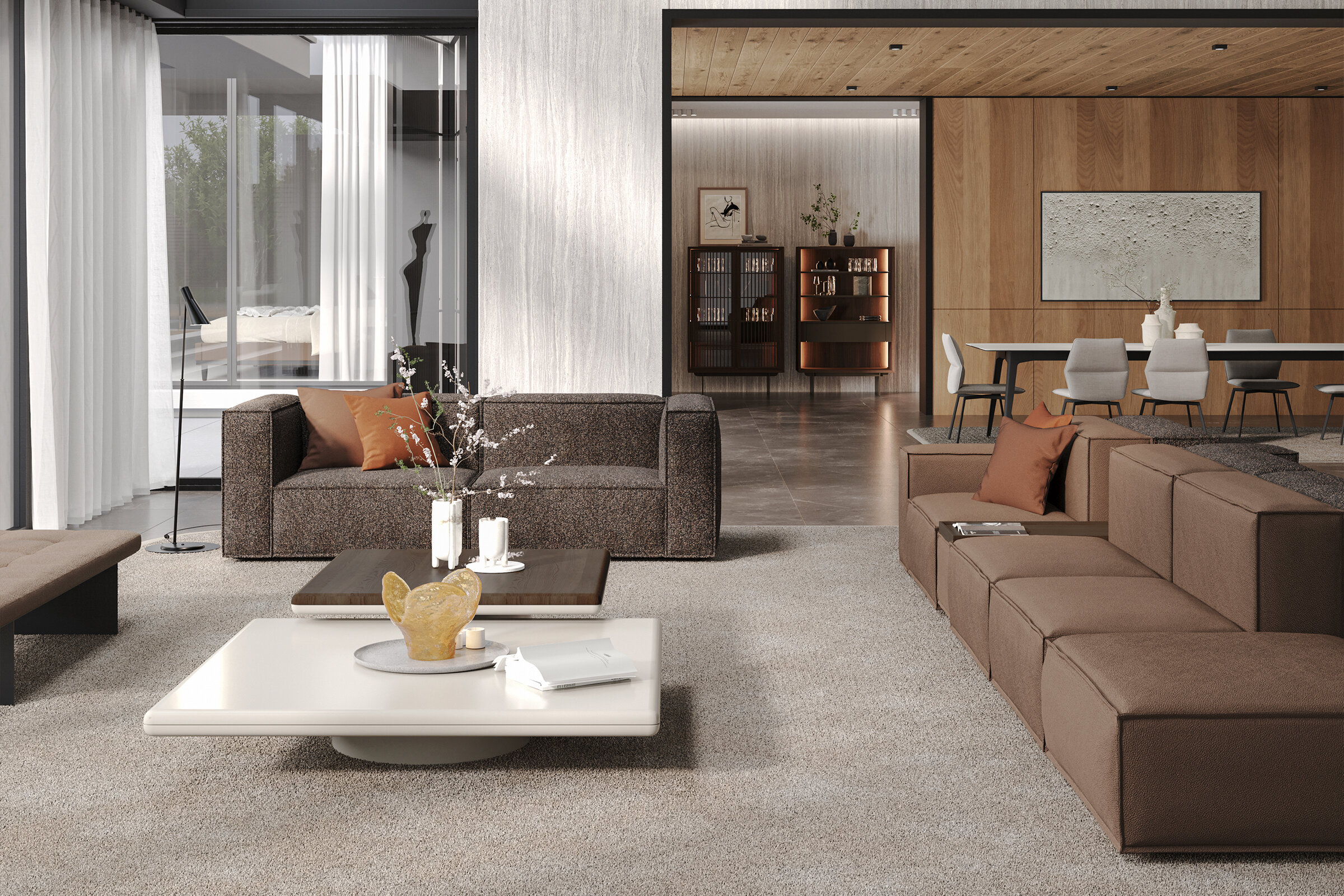 Jeu de lumière sur la table Soul