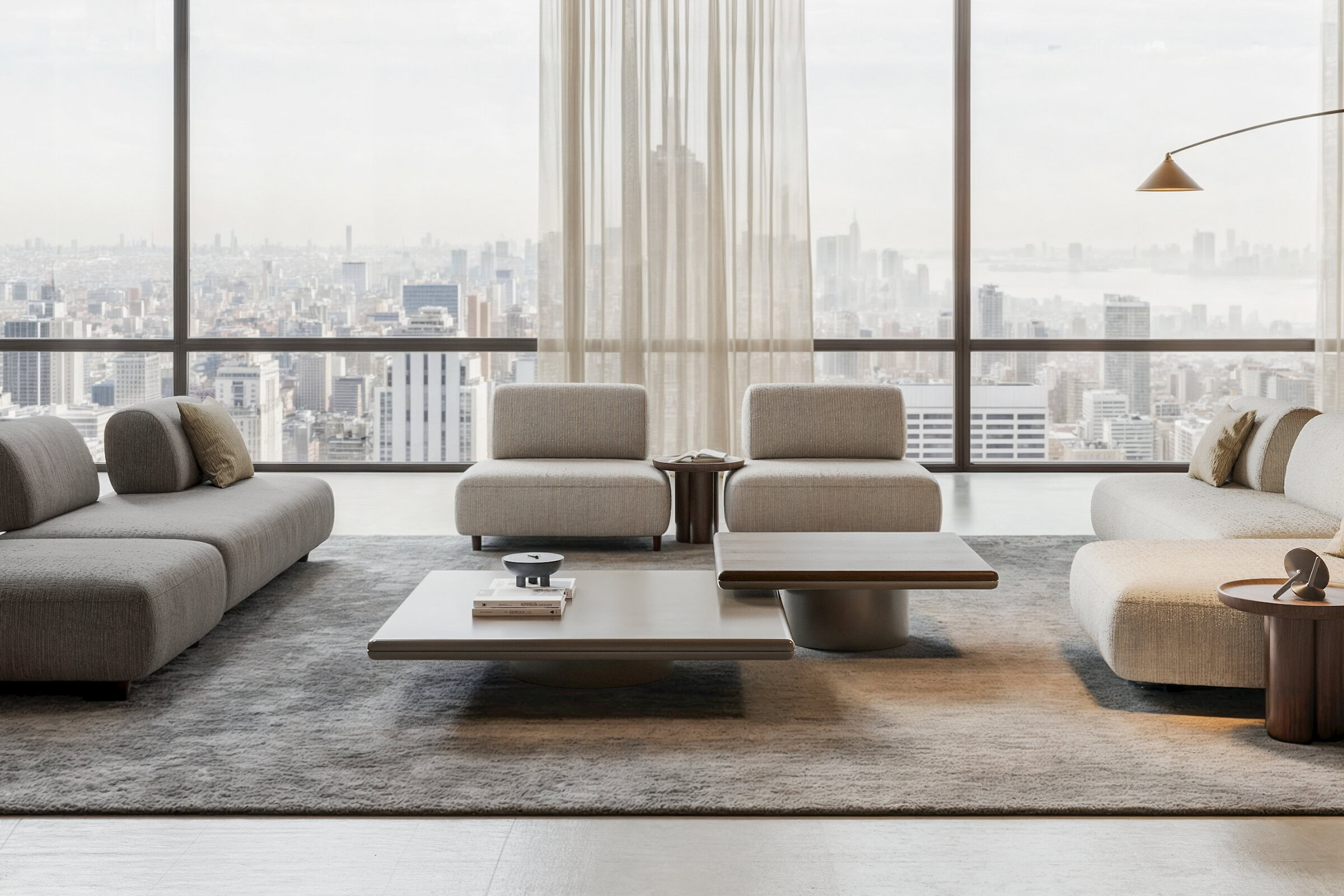 Élégance massive de la table Soul