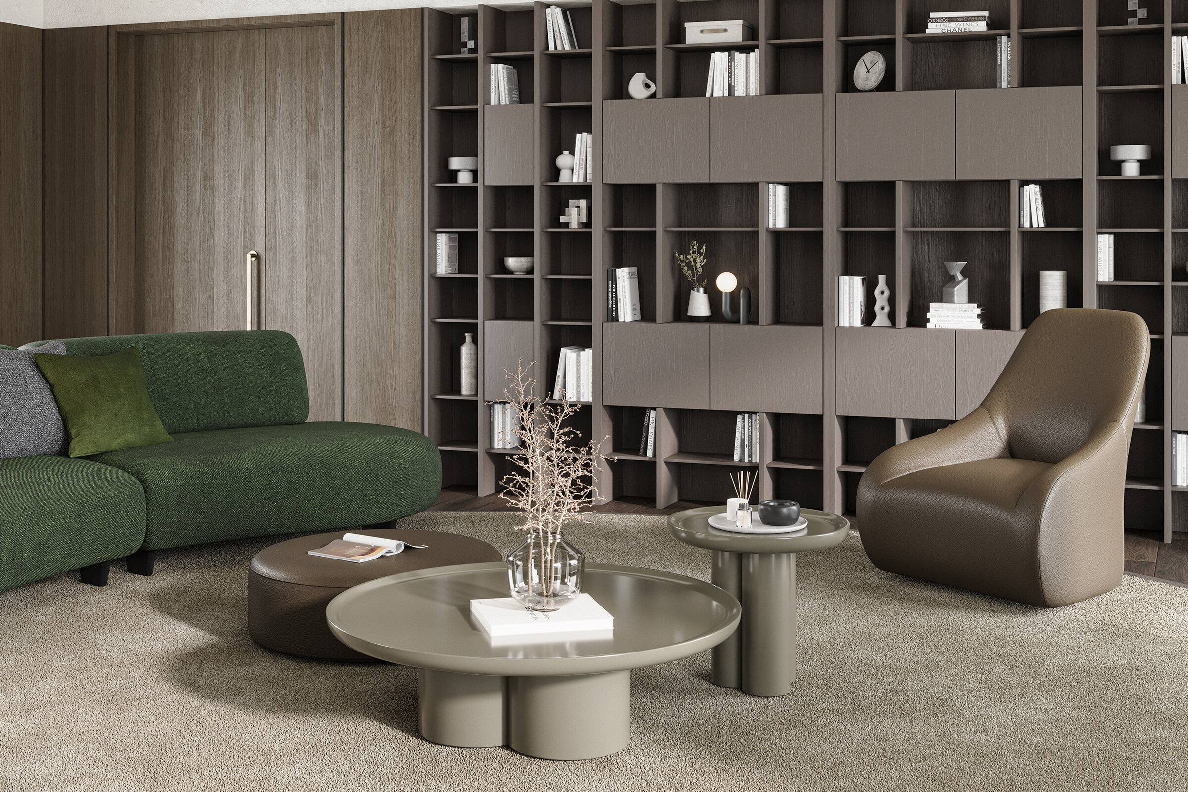 Jeu de lumière sur la table Tridente