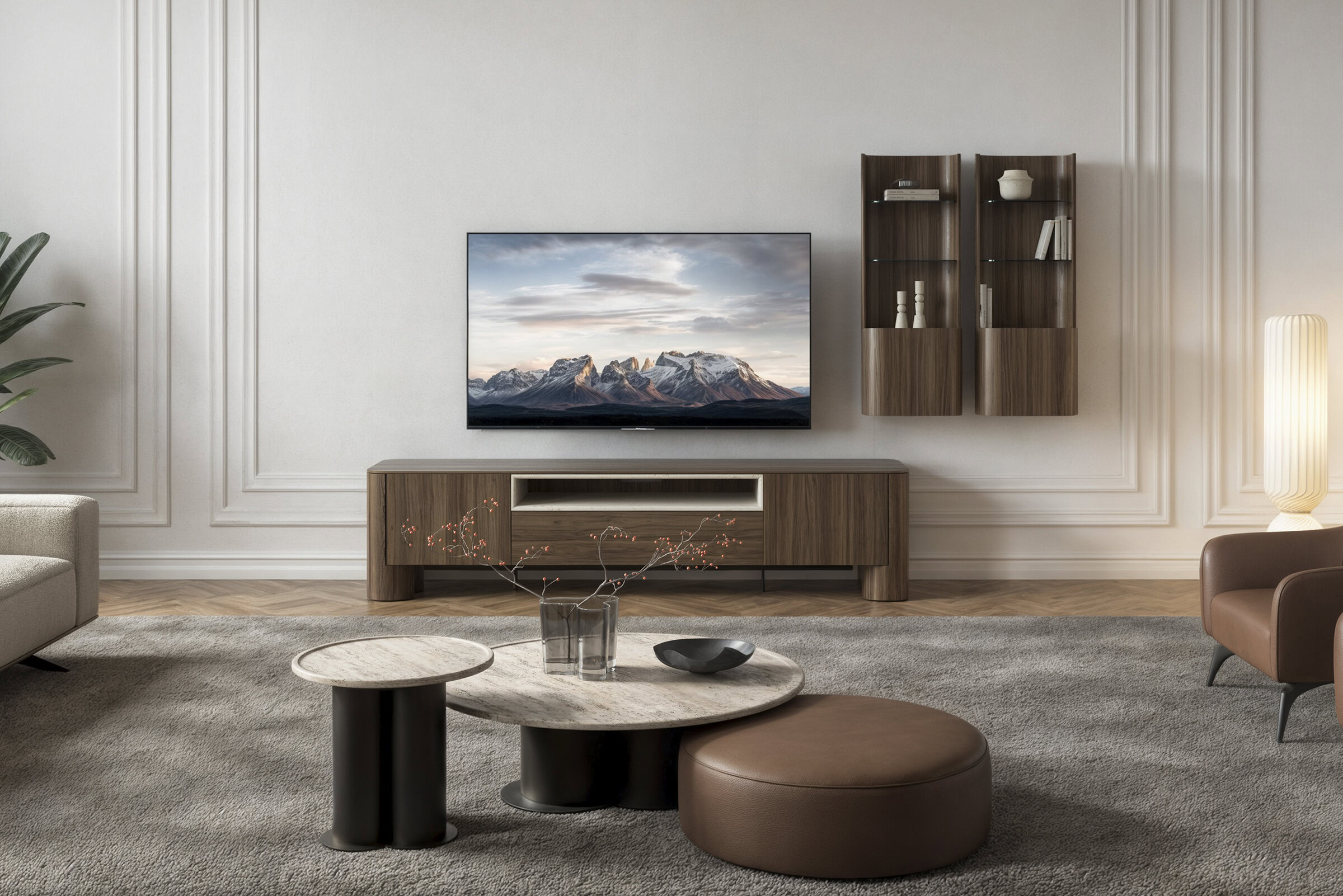 Ambiance avec la collection de tables Trio