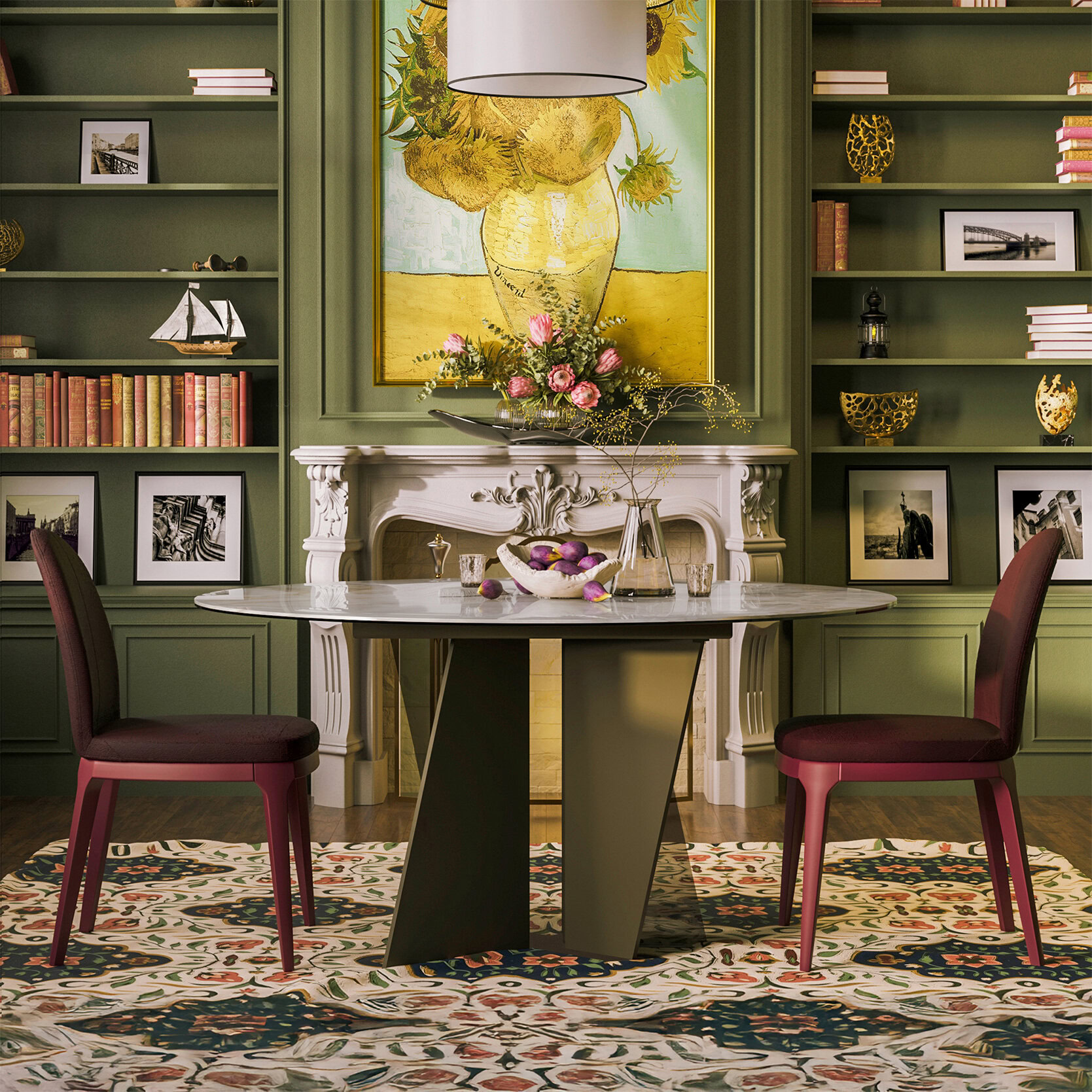 Vue détaillée de la table Vera