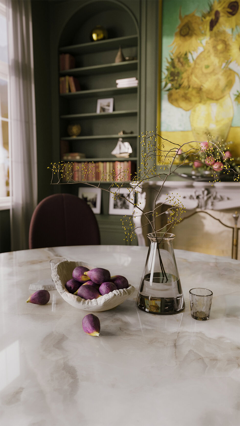 La table Vera, pièce maîtresse