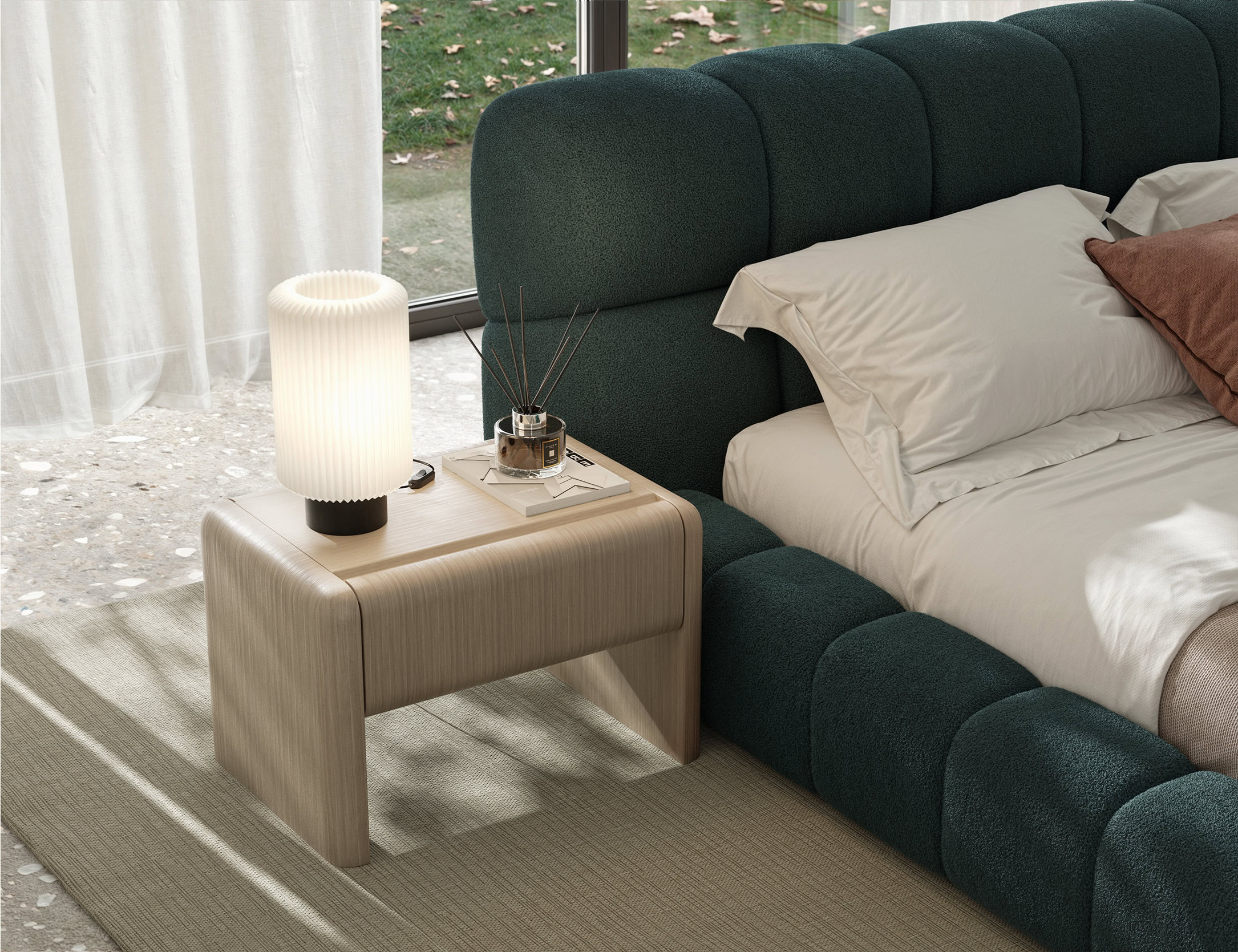 Perspective sur le lit Eliot