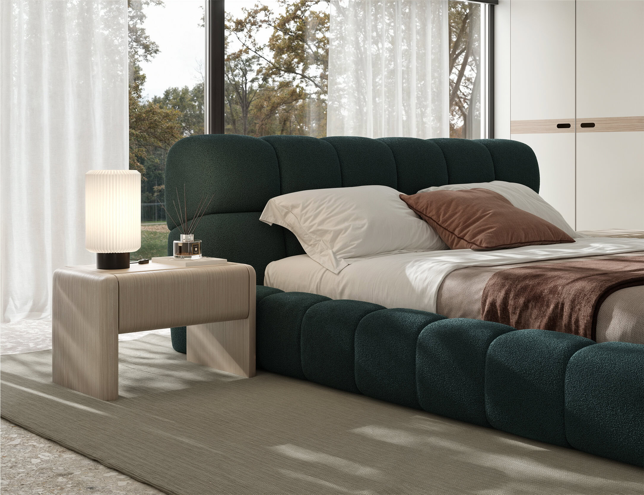 Ambiance avec le lit Eliot