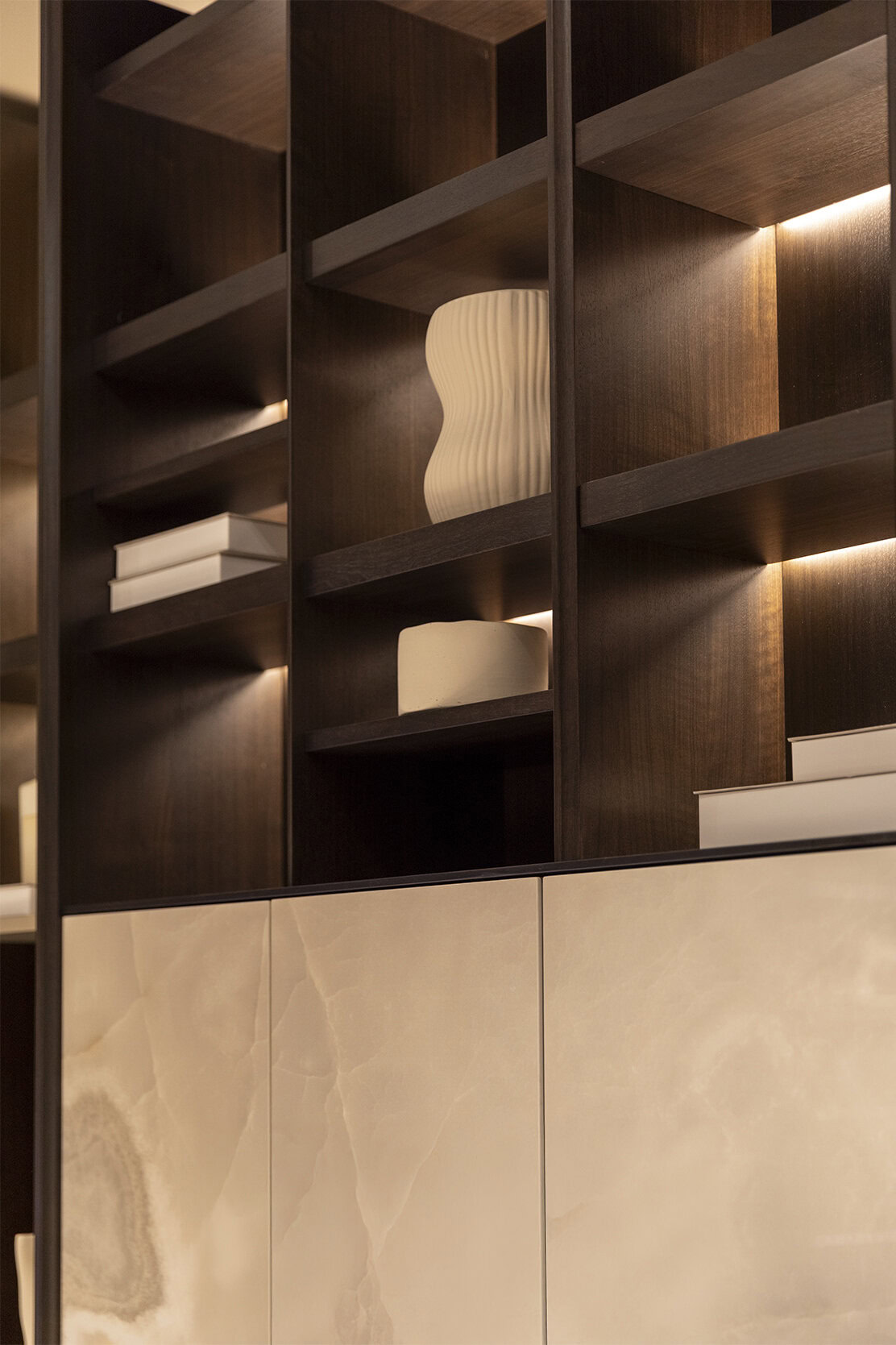 Intérieur design mettant en valeur le système Gama