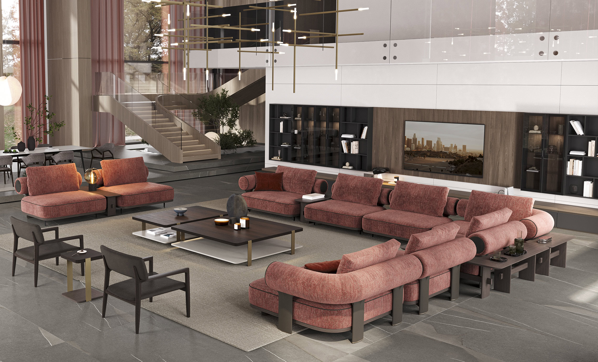 Détail des finitions du système Infinity